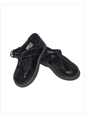 Stride Rite Suzie Black Patent Leather Mary Jane Dress Shoe Size 6